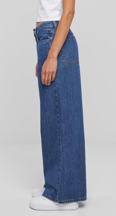 Image du produit Urban Classics Ladies Mid Waist Wide Denim (30)