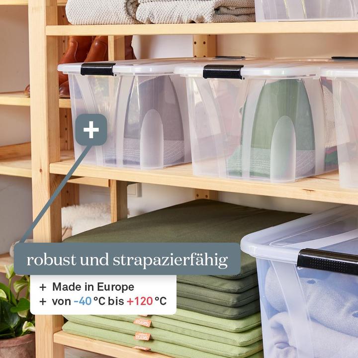 Immagine prodotto Siena Home Set di 2 contenitori da 32 l (51 x 38,5 x 23 cm, 49 l)