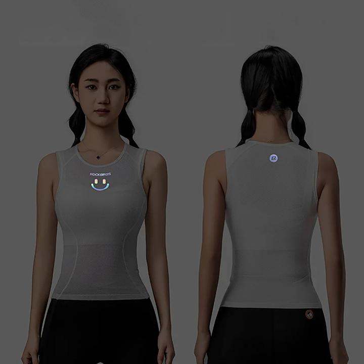 Actual product image Rockbros YDBX001 women's quick-drying cycling vest XL / XXL - white (XL, XXL)
