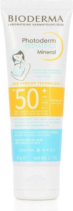 Bioderma Photoderm Pediatrics Mineral SPF50+ (Sonnencreme, SPF 50, 50 ml, 50 g)