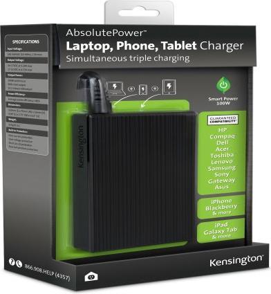 Produktbild Kensington Notebook Ladegerät 100W (100 W)