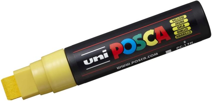 Image du produit Posca Marqueur PC-17K Pointe rectangulaire (Jaune, 15 mm, 1 x)