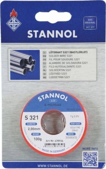 Produktbild Stannol Lötdraht