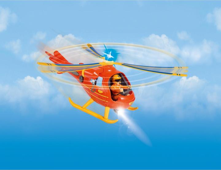 Image du produit Simba Pompier Sam Hélicoptère Wallaby avec figurine