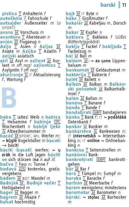 Produktbild Langenscheidt Universal-Wörterbuch Kroatisch (Deutsch, Kroatisch, 2024)