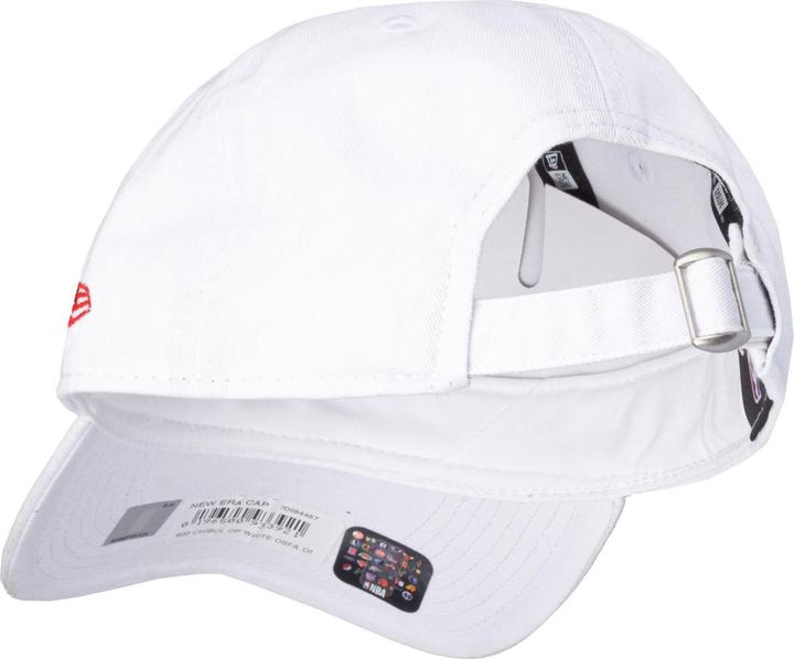 Actual product image New Era 9Twenty Strapback NBA Cap - Chicago Bulls White (One size)
