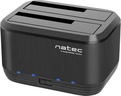 Actual product image Natec Kangaroo Dual USB 3.2 Gen 1 (3.1 Gen 1) Type-A (2.5", 3.5")