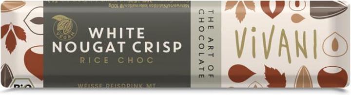 Produktbild Vivani White Nougat Crisp Rice Choc Riegel Bio (35 g)
