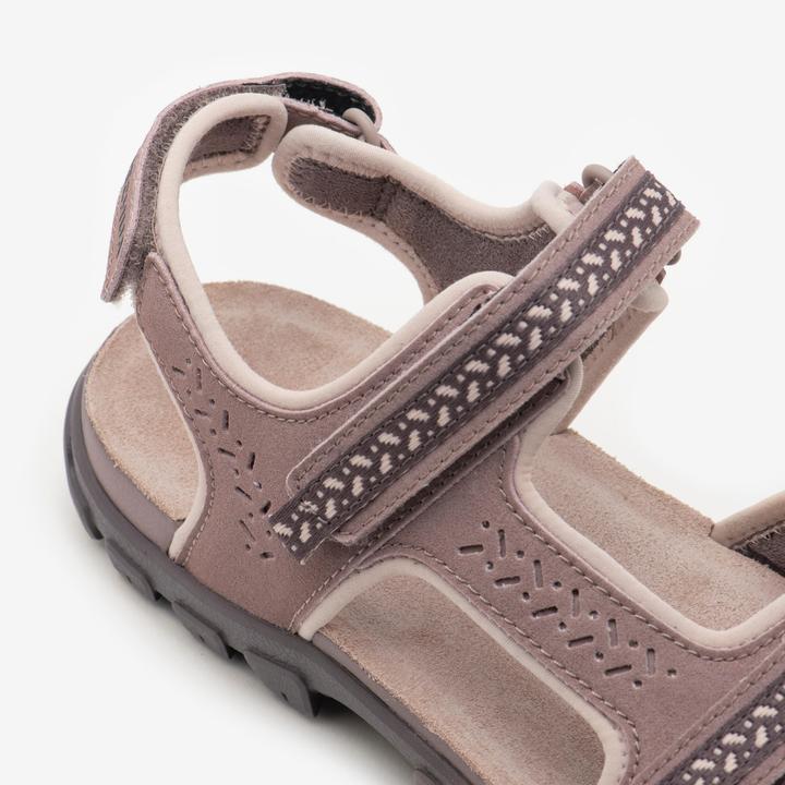 Actual product image Quechua Trekkingsandalen Damen Leder Wandern - NH500 (37)