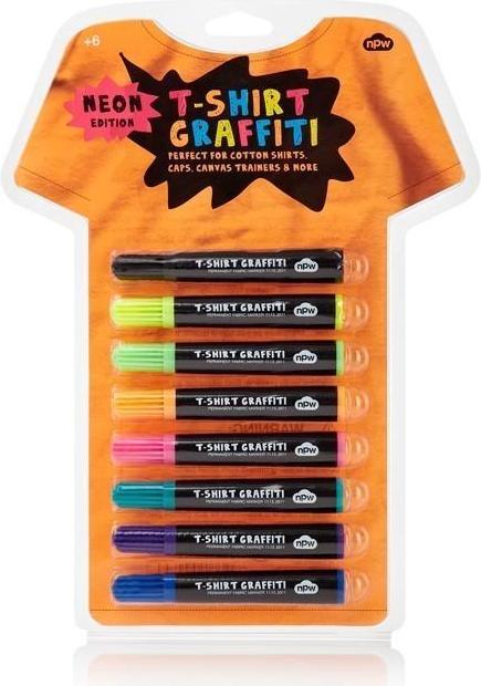 Produktbild NPW Neon T-Shirt Graffiti Pens (Mehrfarbig)