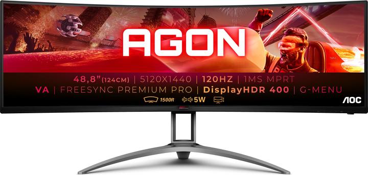 Immagine prodotto AOC AG493UCX (5120 x 1440 pixel, 49")