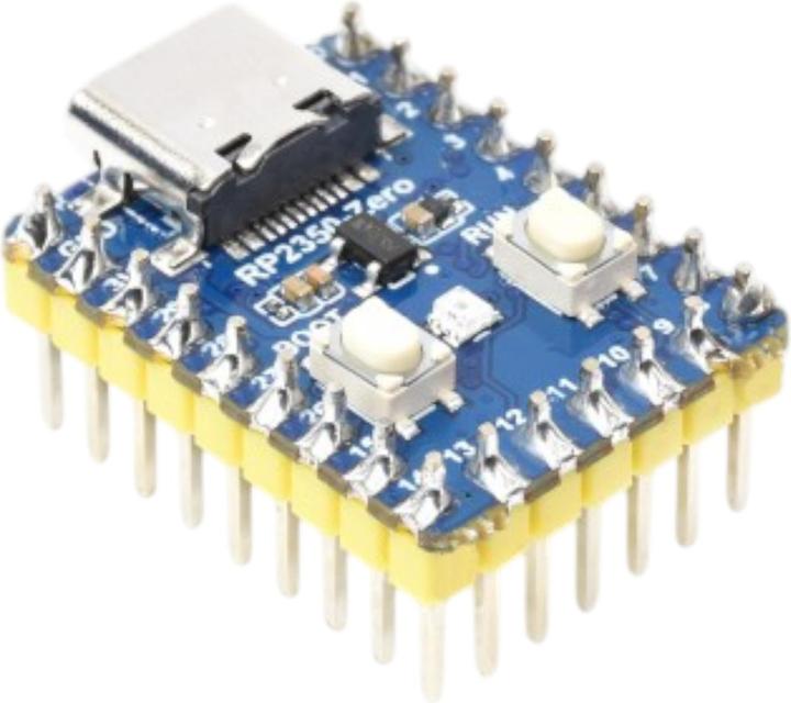 Produktbild WaveShare RP2350-Zero Mini Raspberry Pi Pico basierter MCU mit Headers