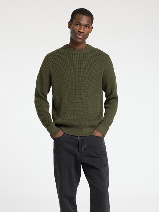 Immagine prodotto Selected Homme Maglia testurizzata con scollo rotondo (S)