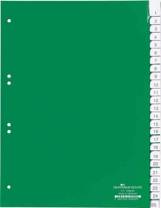 Actual product image Durable Register PP