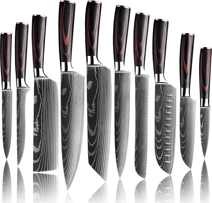 Actual product image Kepeak Sharp stainless steel chef's knives (20.30 cm)