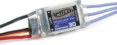 Actual product image Protech Apollo Esc Brushless 35A Heli Zoom 450