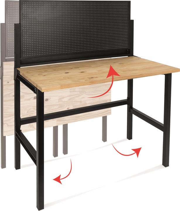 Image du produit CarTech Établi rétractable (120 cm, 64 cm)