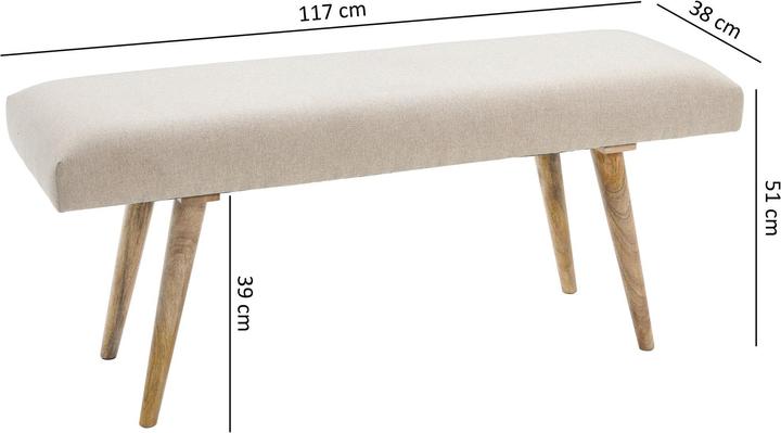 Actual product image Wohnling Salim (117 cm)