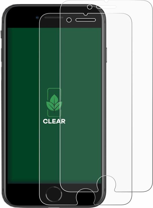 Image du produit ScreenLeaf Film de protection durable Protection d'écran Film clair transparent (2 pièce(s), Apple iPhone SE (2ème génération))