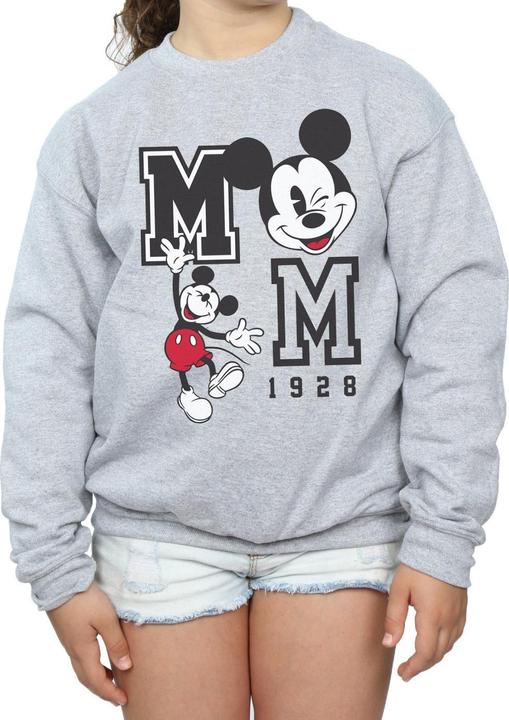 Produktbild Disney Mickey Mouse Jump And Wink Sweatshirt Mädchen (140, 146)