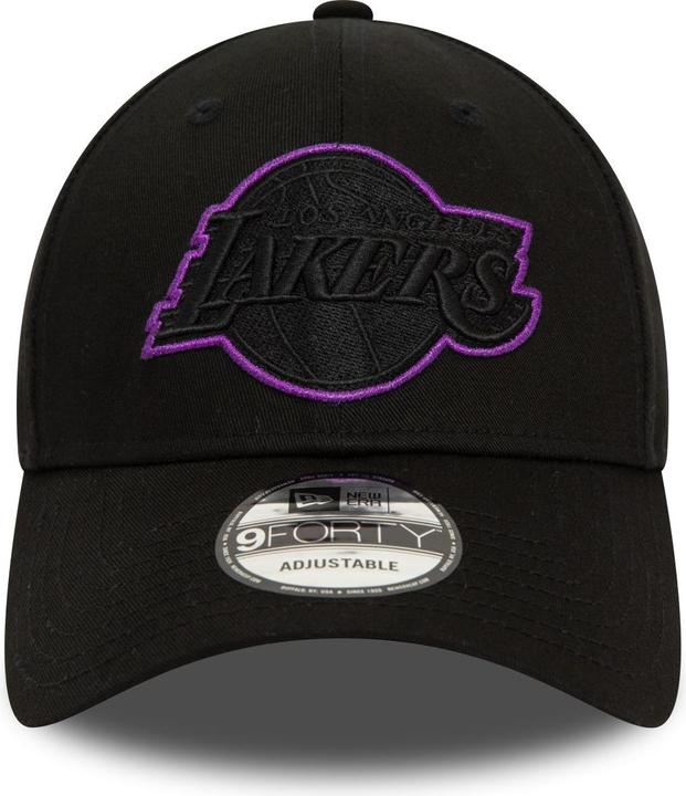 Actual product image New Era 9Forty Strapback Cap - Outline Los Angeles Lakers