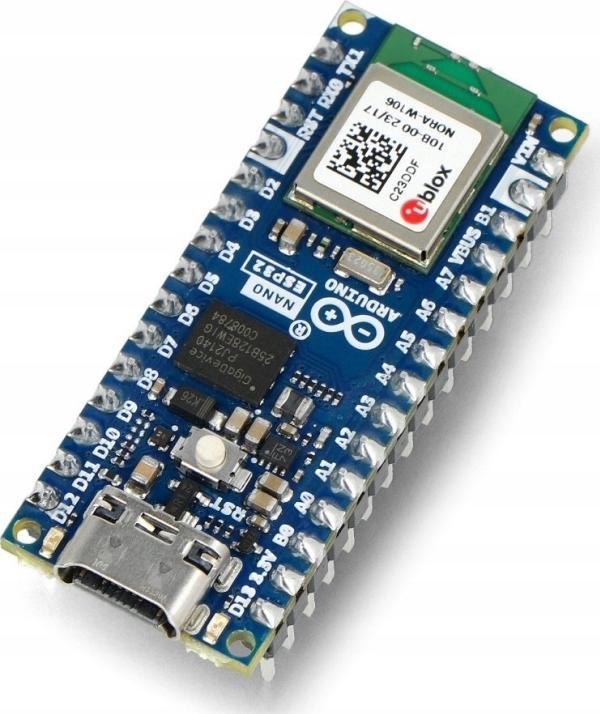 Actual product image Arduino ABX00083 Board Nano ESP32 with headers Nano