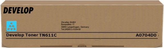 Produktbild Develop Cyan - Original - Tonerpatrone - für ineo+ 451, 550, 650 (C)