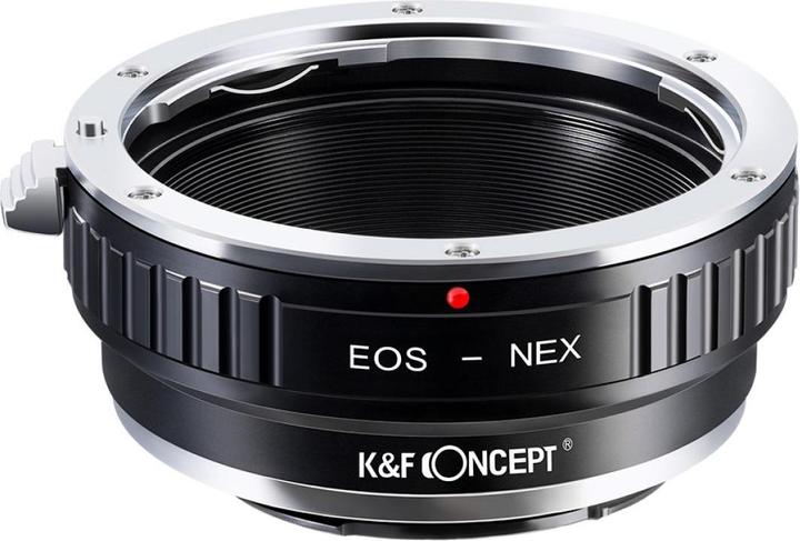 Image du produit K&F Concept Adaptateur d'objectif de haute précision, EOS-NEX