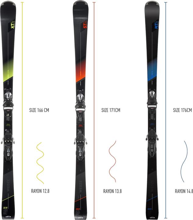 Wedze BOOST 900 (171 cm, With binding)