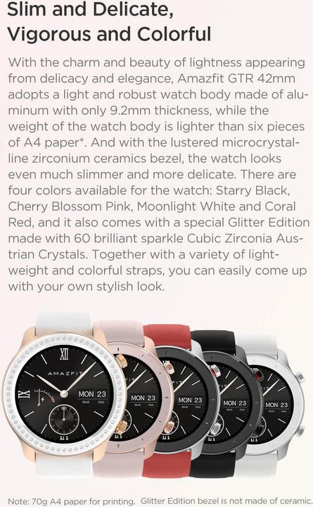 Produktbild Amazfit Gtr (42 mm)