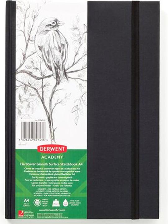 Actual product image Derwent Skizzenbuch (A4, Plain, Hardcover)