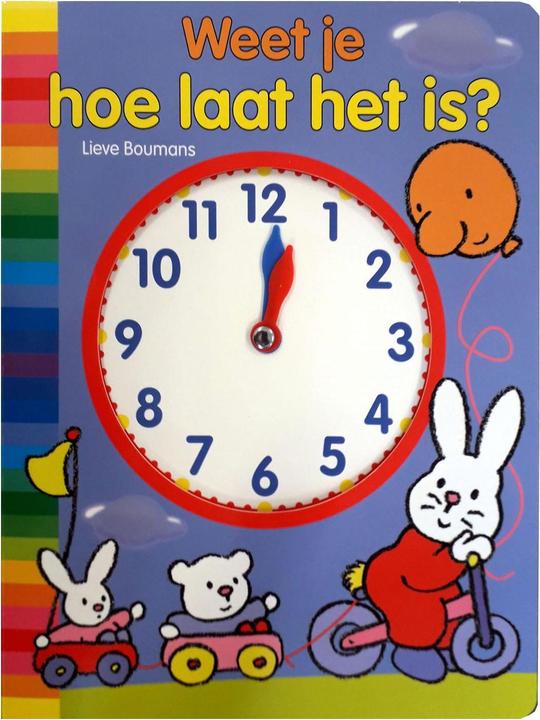 Actual product image Cardboard book Do you know what time it is?