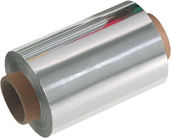 Fripac Alusträhnenfolie silber 15my 12cm x 250m im Karton mit Abrisskante