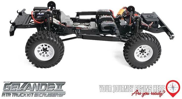 Image du produit Rc4Wd Scale Crawler Terrain II Cruiser RTR, 1:10 (RTR Prêt à fonctionner)