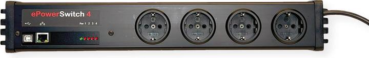 Produktbild Neol ePowerSwitch-4+ D 19"/Office (Deutsch), USB (4 x, CEE 7/3, 2 m)