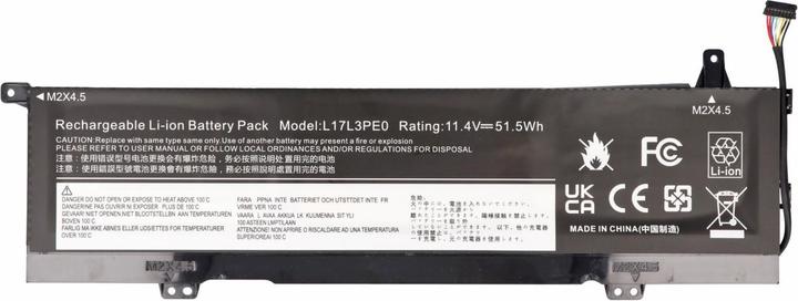 Actual product image AccuCell Battery Lenovo Yoga 730, 750 series (4520 mAh)