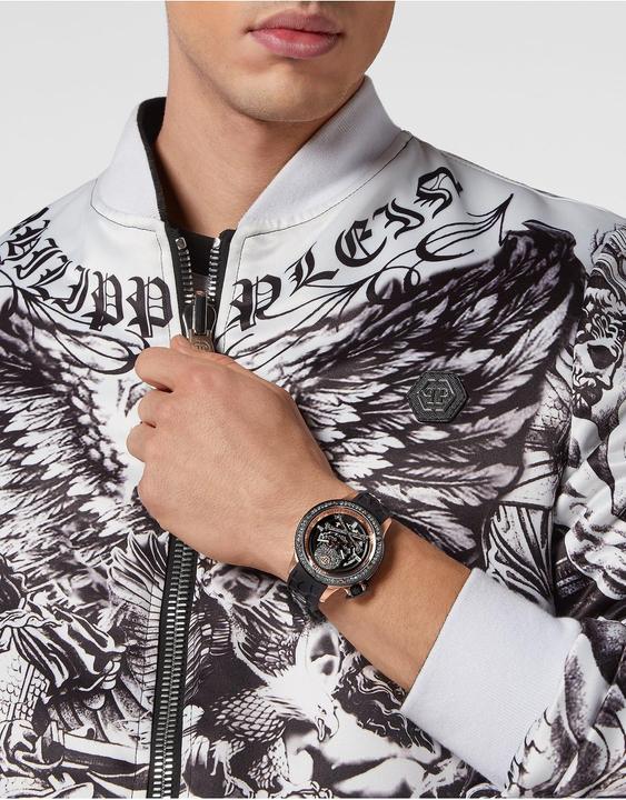 Produktbild Philipp Plein PWUAA0223 Hyper Sport Automatik Herrenuhr 46mm 5ATM (Analoguhr, 46 mm)
