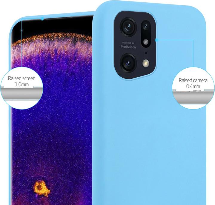 Image du produit Cadorabo TPU Candy Housse pour Oppo FIND X5 PRO (Oppo Find X5 Pro)
