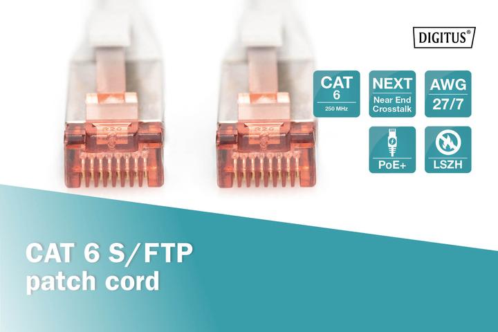 Produktbild Digitus Netzwerkkabel (S/FTP, CAT6, 25 m)