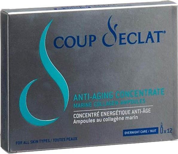 Actual product image Coup d‘Eclat Meereskollagen und Anti-Aging-Peptide Ampullen (12 ml)