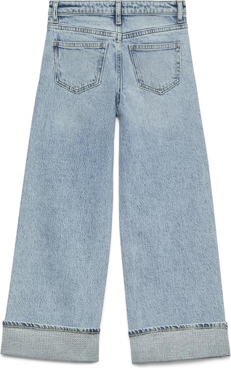 Actual product image Vero Moda VMTESSA Hohe Taille Weiter Beinschnitt Jeans Weit geschnitten (152)