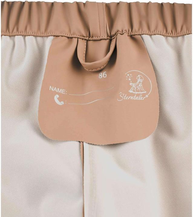 Actual product image Sterntaler Rain trousers unlined clay brown size 104 (104)