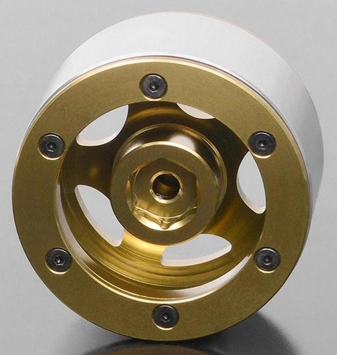 Actual product image Rc4Wd Rims Breaker 1.9 Beadlock Gold