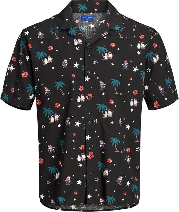 Produktbild Jack & Jones Nikolaus Print Kurzarmhemd (XXL)