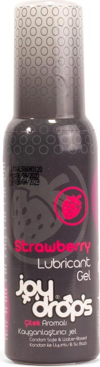 JoyDrops Strawberry Lubricant Gel - 100ml (100 ml)