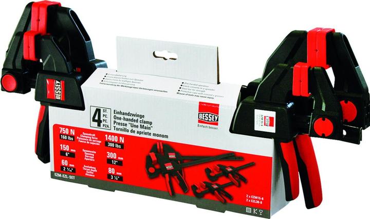 Image du produit Bessey Jeu de pinces à une main (300 mm)