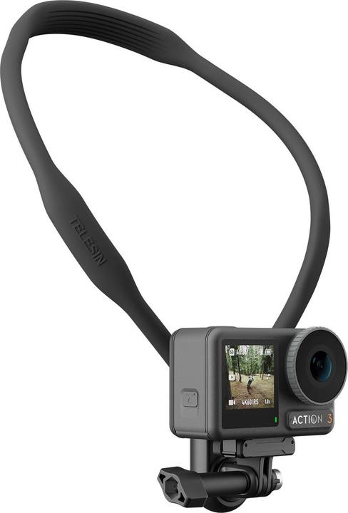 Produktbild Telesin black neck holder mount for action camera/smartphones (Insta360, GoPro, Smartphone)