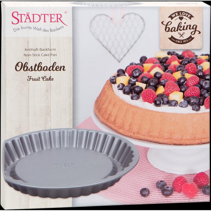 Produktbild Städter Obstbodenform 22 cm Silber