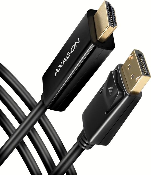 Produktbild Axagon RVD-HI14C2 DisplayPort zu HDMI Adapterkabel, 4K/30 Hz, 180 cm lang (1.80 m, HDMI)