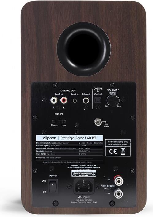 Actual product image Elipson Prestige Facet 6B BT (1 pair, 70 W)